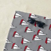 Segelboot Strandtuch (Beispiel)