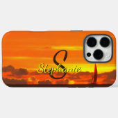 Segelboot Sunset 1300 Case-Mate iPhone Hülle (Rückseite (Horizontal))