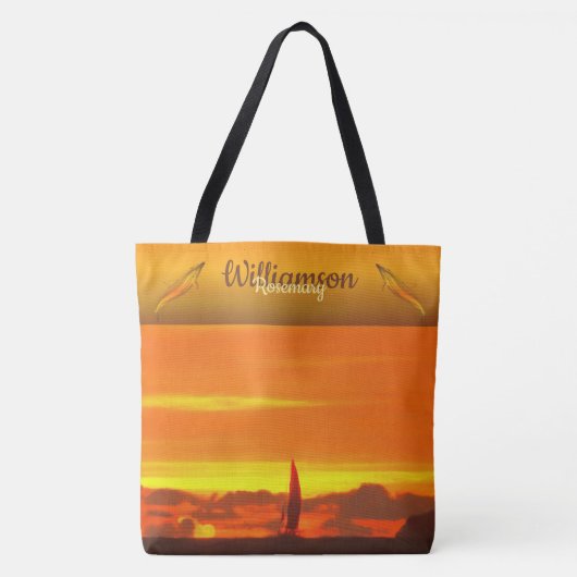 Segelboot Sunset 1300 Tasche (Vorderseite)