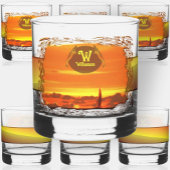 Segelboot Sunset 1300 Whiskyglas