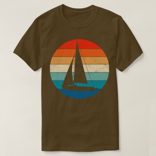 Segelboot T-Shirt (Design vorne)