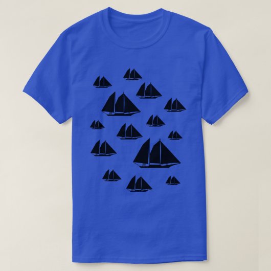 Segelboot T-Shirt (Design vorne)