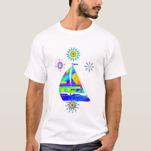 Segelboot T - Shirt