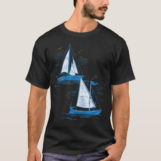 Segelboot T-Shirt