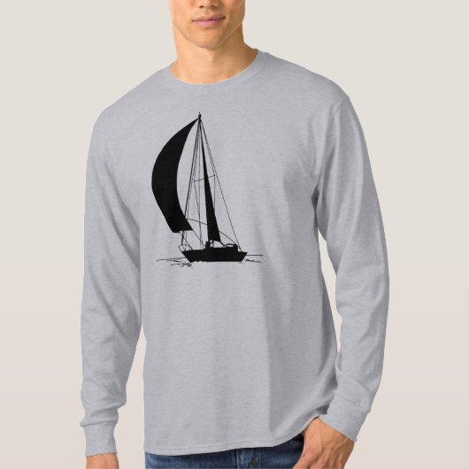 Segelboot T-Shirt (Vorderseite)