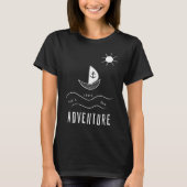 Segelboot T-Shirt (Vorderseite)