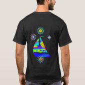 Segelboot T - Shirt (Rückseite)