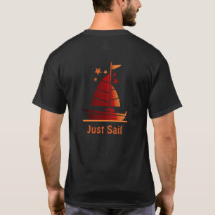 Segelboot T - Shirt Männer (nur segeln)