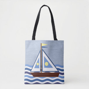 Segelboot Tasche