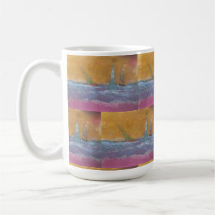 Segelboot-Tasse Kaffeetasse