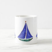 Segelboot-Tassen u. Trinkbehälter Kaffeetasse (Mittel)