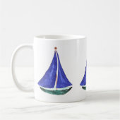 Segelboot-Tassen u. Trinkbehälter Kaffeetasse (Links)