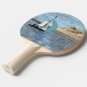 SEGELBOOT TISCHTENNIS SCHLÄGER (Vorderseite)