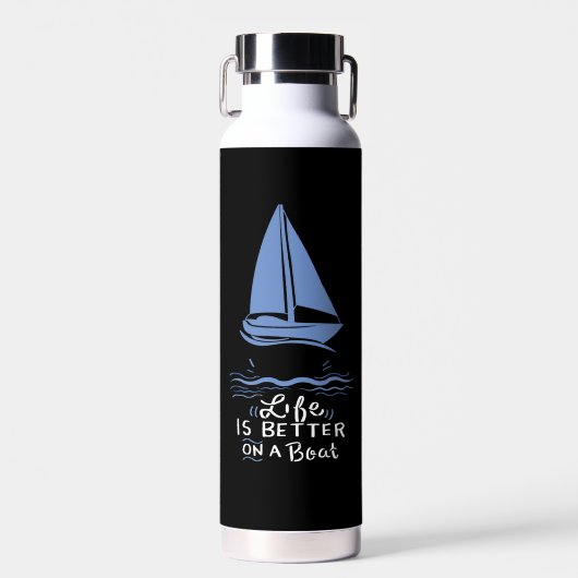Segelboot Trinkflasche (Vorne)
