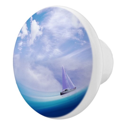 Segelboot über eine Epic Wave Keramikknauf (Rechts)