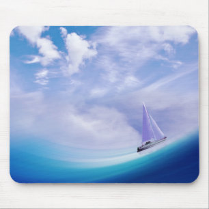 Segelboot über eine Epic Wave Mousepad