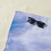 Segelboot über eine Epic Wave Strandtuch (Beispiel)