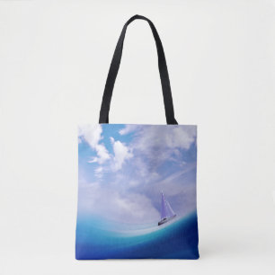 Segelboot über eine Epic Wave Tasche