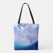 Segelboot über eine Epic Wave Tasche (Rückseite)