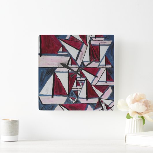 Segelboot Uhr (Zuhause)