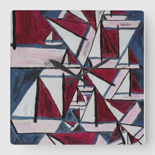 Segelboot Uhr (Vorderseite)