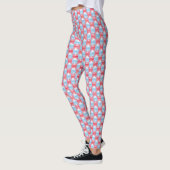 Segelboot und Ankermuster Leggings (Links)