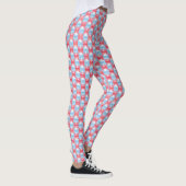 Segelboot und Ankermuster Leggings (Rechts)
