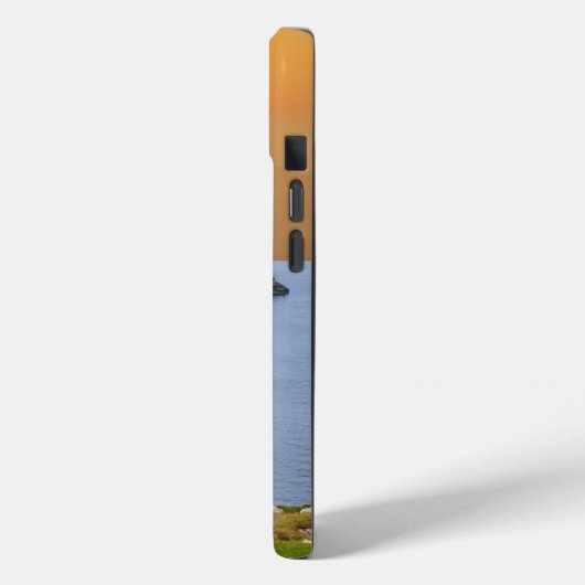 Segelboot und Leuchtturm Persönliche Bezeichnung Case-Mate iPhone Hülle (Rückseite / Links)