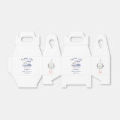 Segelboot und Seagull Danke, Boy Baby Dusche Geschenkschachtel (Ungefaltet)