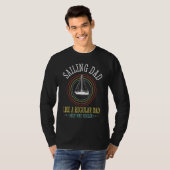Segelboot Vater Segelboot 2 T-Shirt (Vorne ganz)