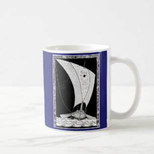 Segelboot Vikings Longship Kaffeetasse