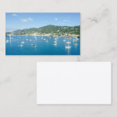 Segelboot-Visitenkarte Visitenkarte (Vorne/Hinten)