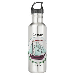 Segelboot Wasserflasche Edelstahlflasche