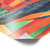 Segelboot weg Junk Pleasure Fotodruck (Ecke)