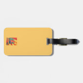 Segelboot weg Junk Pleasure Gepäckanhänger (Rückseite horizontal)