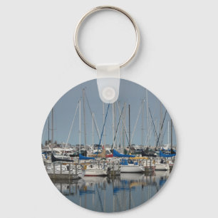 Segelboot.Yachten Schlüsselanhänger