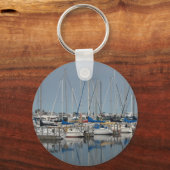 Segelboot.Yachten Schlüsselanhänger (Vorderseite)