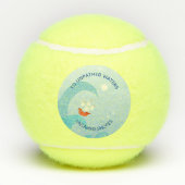 Segelbootangebot Tennisbälle (Rückseite)