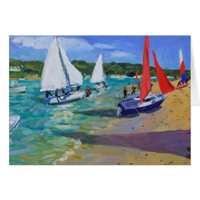 Segelboote (Vorderseite (Horizontal))