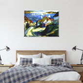 Segelboote am Hafen, Kunstmalerei Leinwanddruck (Insitu (Schlafzimmer))