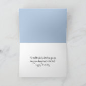 Segelboote auf Blue Water Karte (Innenseite)