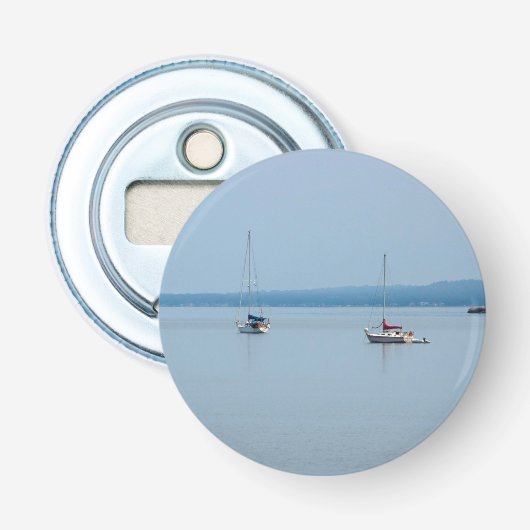 Segelboote auf dem Flaschenöffner (Vorderseite)