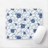 Segelboote auf dem Meeresmuster Mousepad (Mit Mouse)