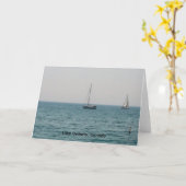Segelboote auf dem Ontariosee Karte (Gelbe Blume)