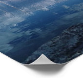 Segelboote auf dem Ontariosee Poster (Ecke)