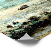 Segelboote auf der Maas von Johan Jongkind Poster (Ecke)