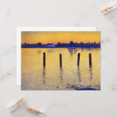 Segelboote auf der Schelde (Belgien) Karte (Vorderseite/Rückseite Beispiel)