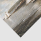 Segelboote auf der Tranquil Bay Decoupage Seidenpapier (Ausschnitt)