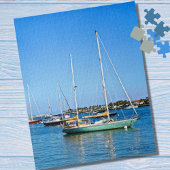 Segelboote auf Matanzas Bay St. Augustine Florida Puzzle