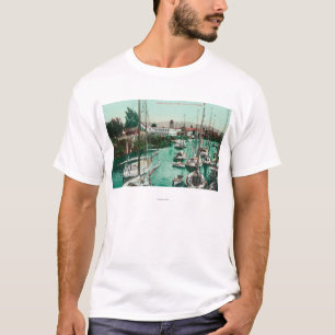 Segelboote auf Napa Fluss SceneNapa, CA T-Shirt
